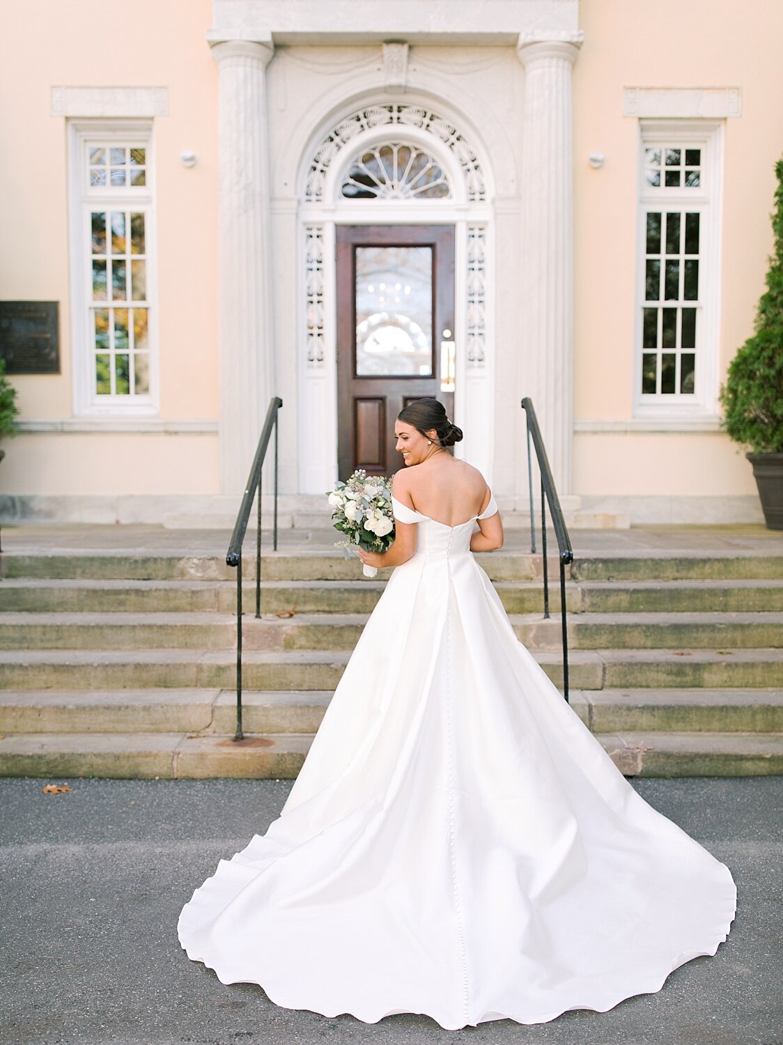 bridal portraits in Martina Liana gown by Asher Gardner Photography