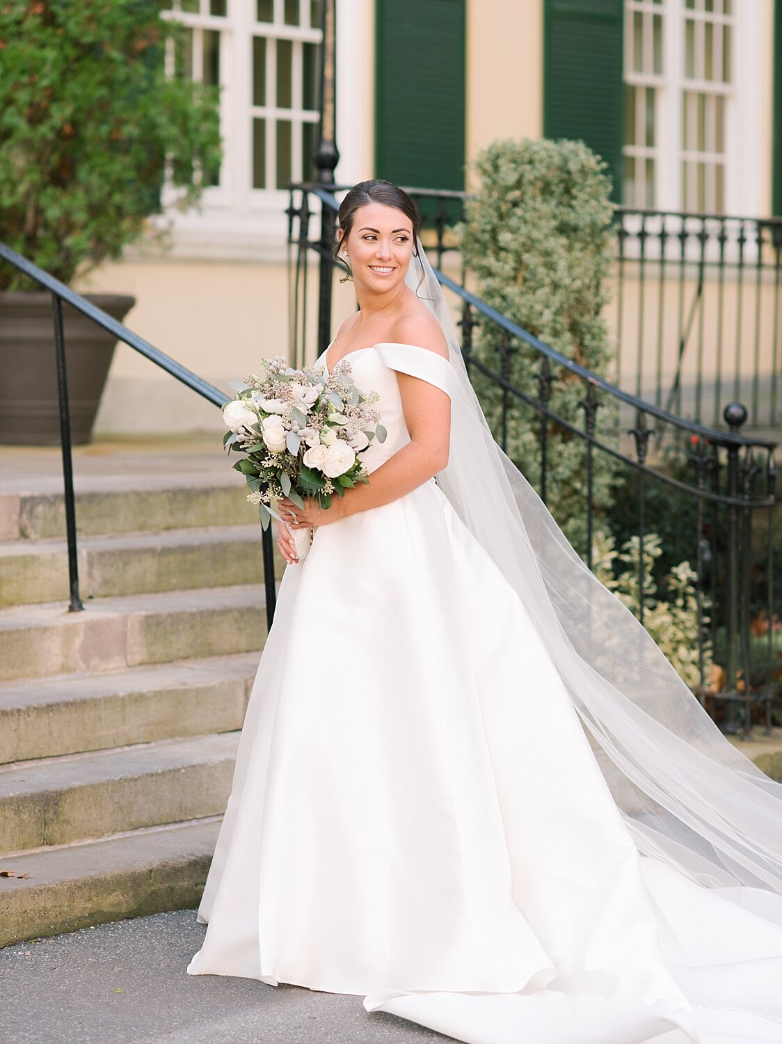 bridal portraits in New York with Asher Gardner Photography