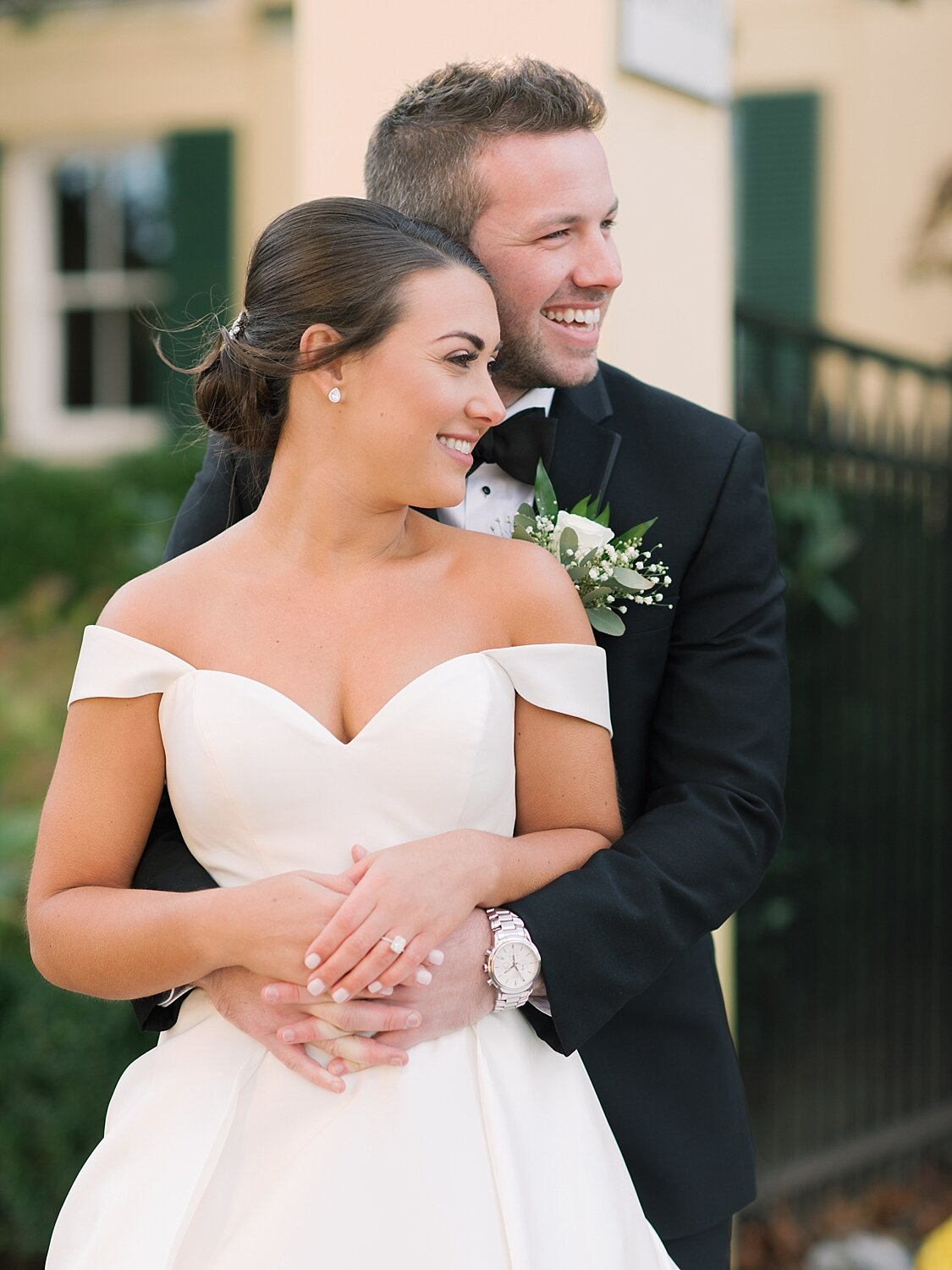 joyful newlyweds photographed by Asher Gardner Photography