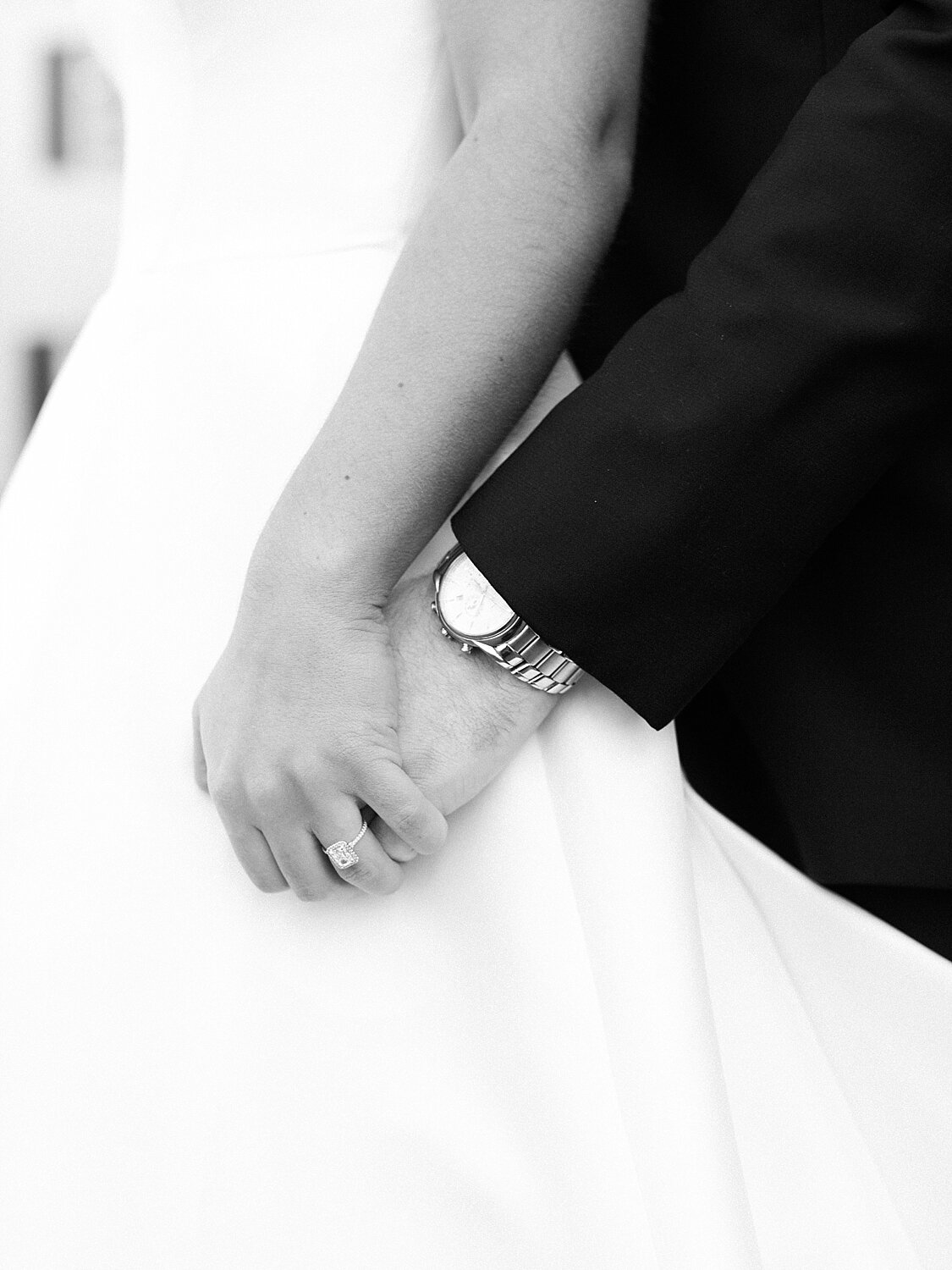 black and white wedding photography by Asher Gardner Photography