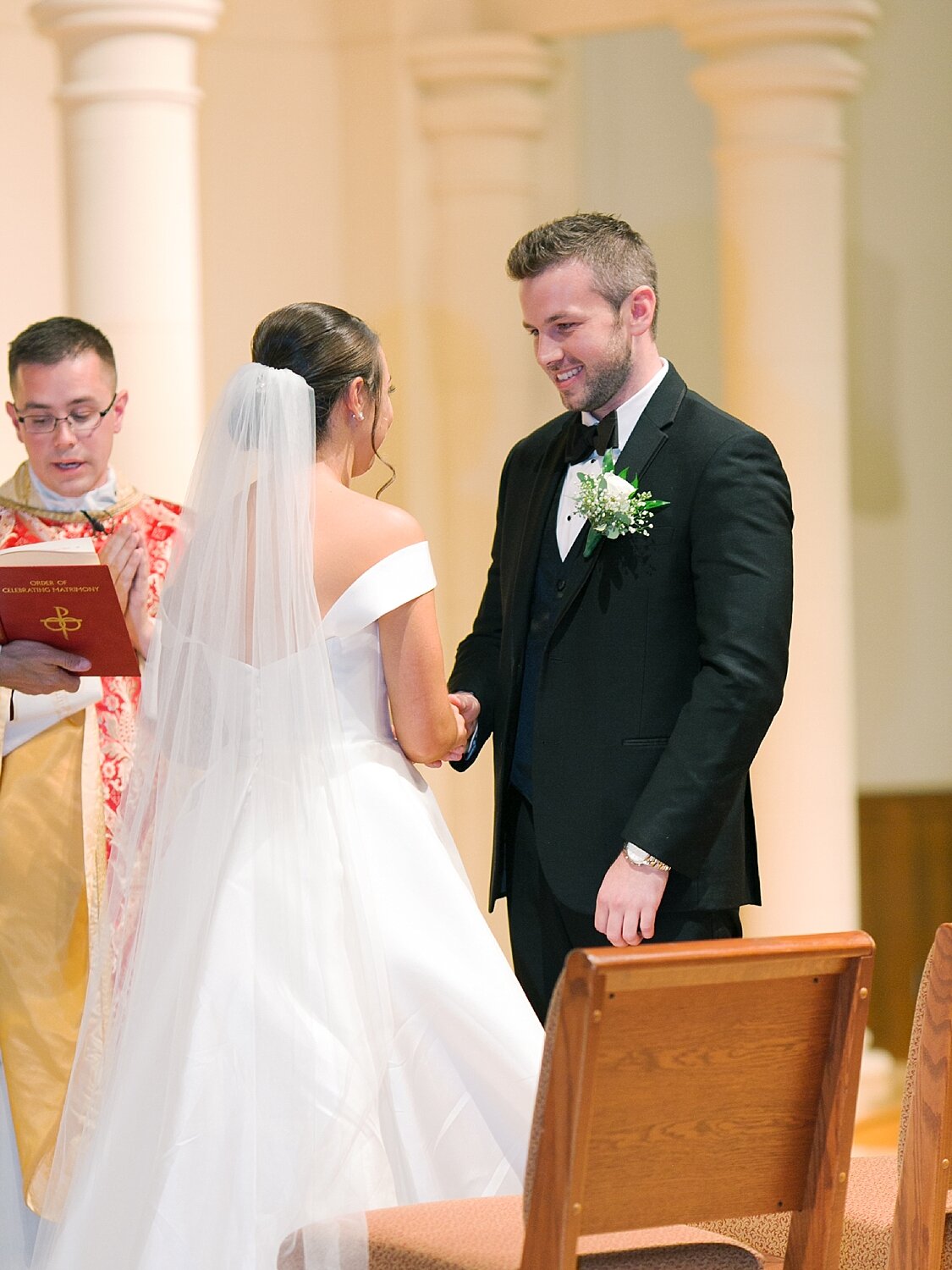 traditional church wedding in Long Island photographed by Asher Gardner Photography