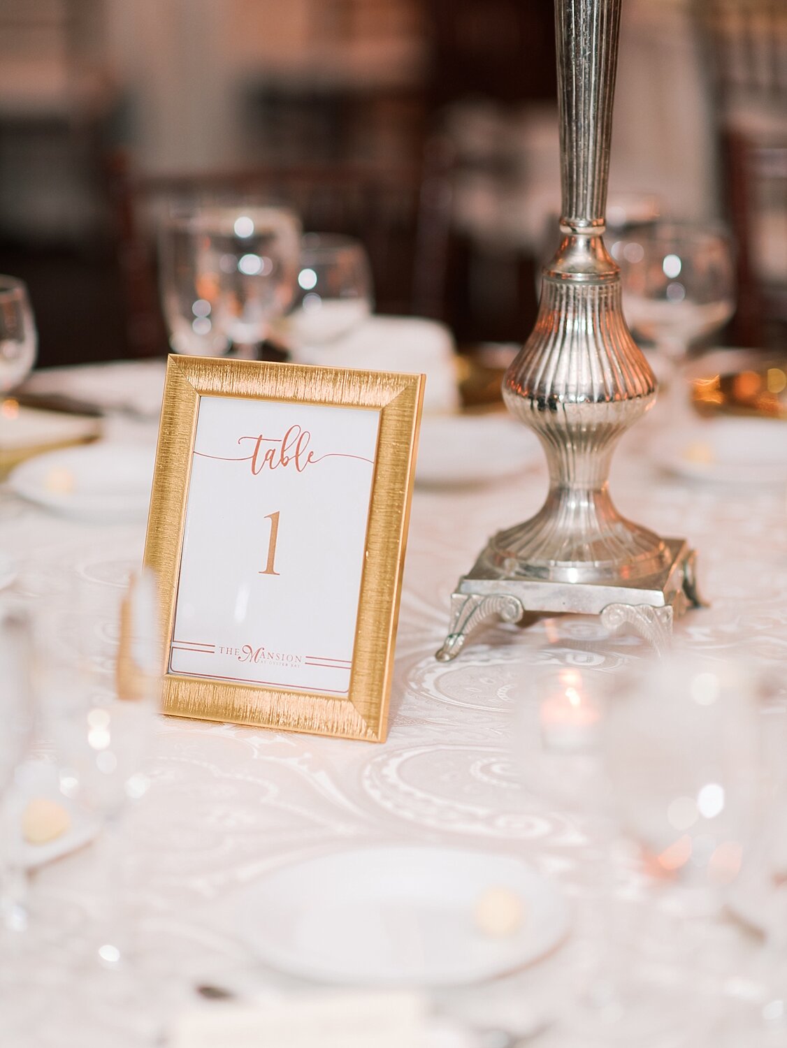 wedding table numbers photographed by Asher Gardner Photography