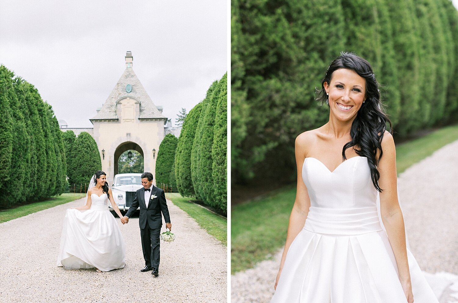 Asher Gardner Photography photographs Oheka Castle wedding day