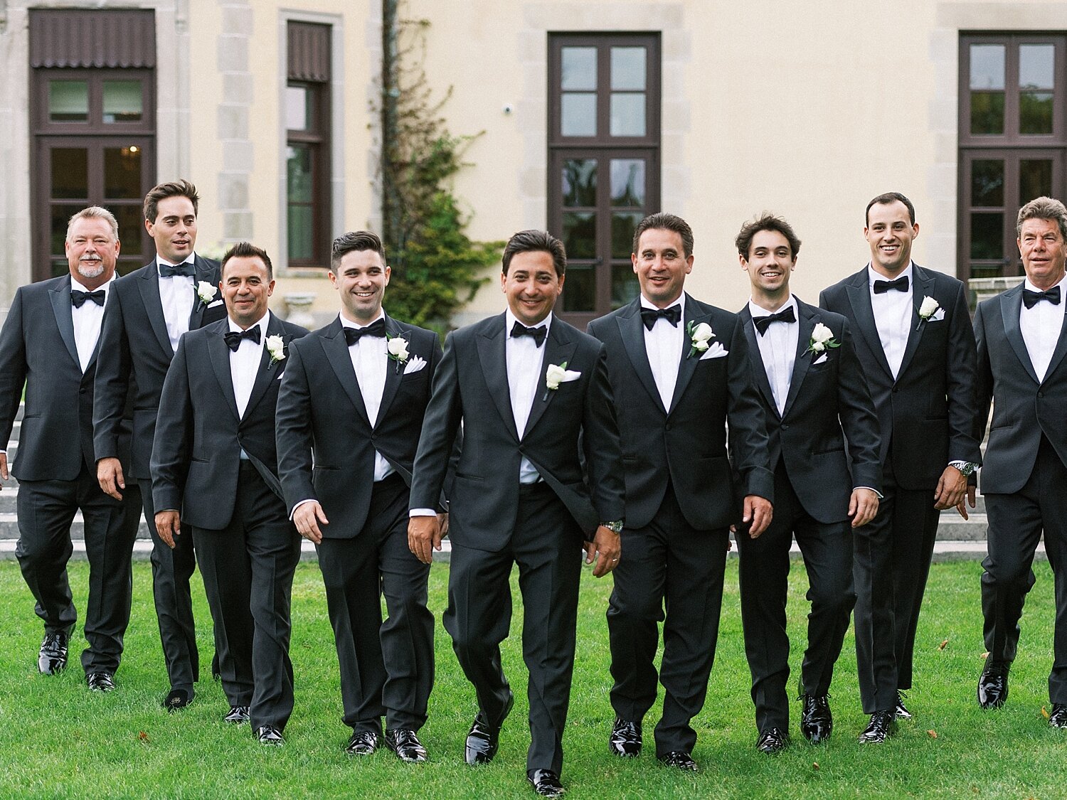 groomsmen portraits on Long Island with Asher Gardner Photography