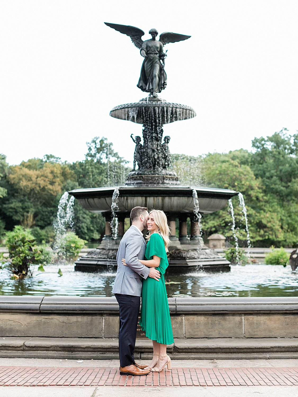 Bethesda Fountain Engagement – Asher Gardner Photography