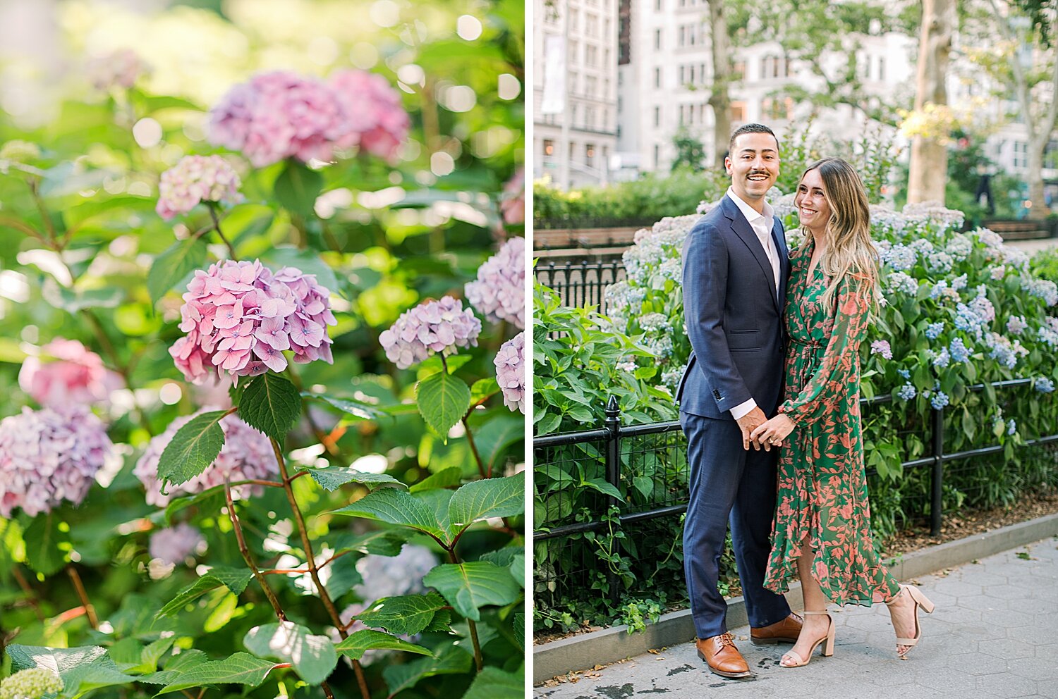 New York City engagement session in park | Asher Gardner Photography | The Village engagement session