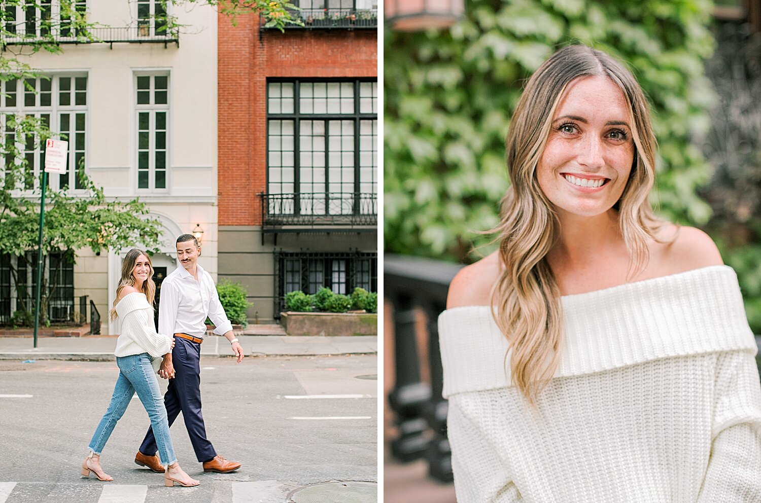 Village engagement session in New York | Asher Gardner Photography | The Village engagement session