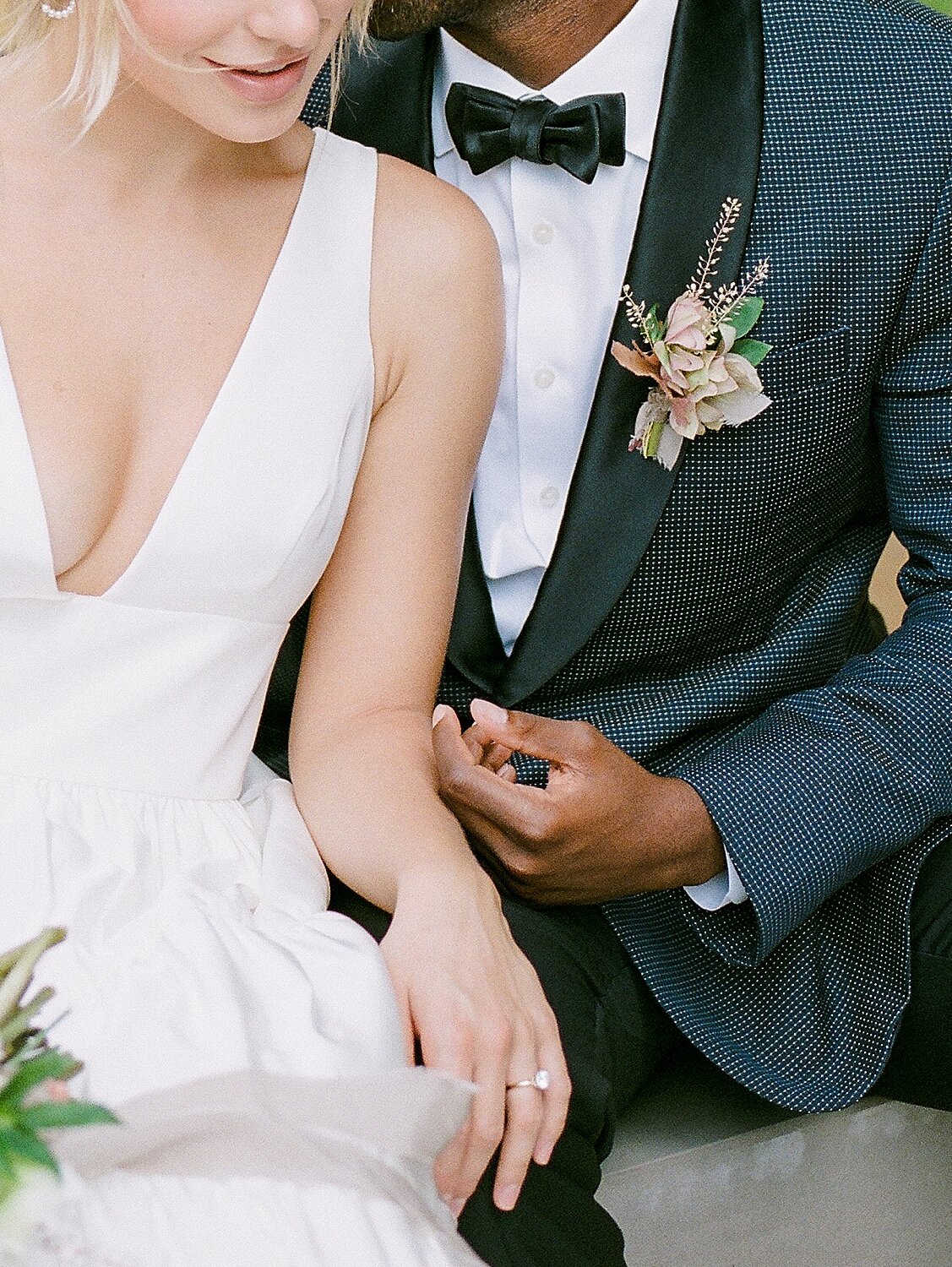 groom's details for New York intimate wedding ceremony | Asher Gardner Photography | Intimate Ceremony in DUMBO New York
