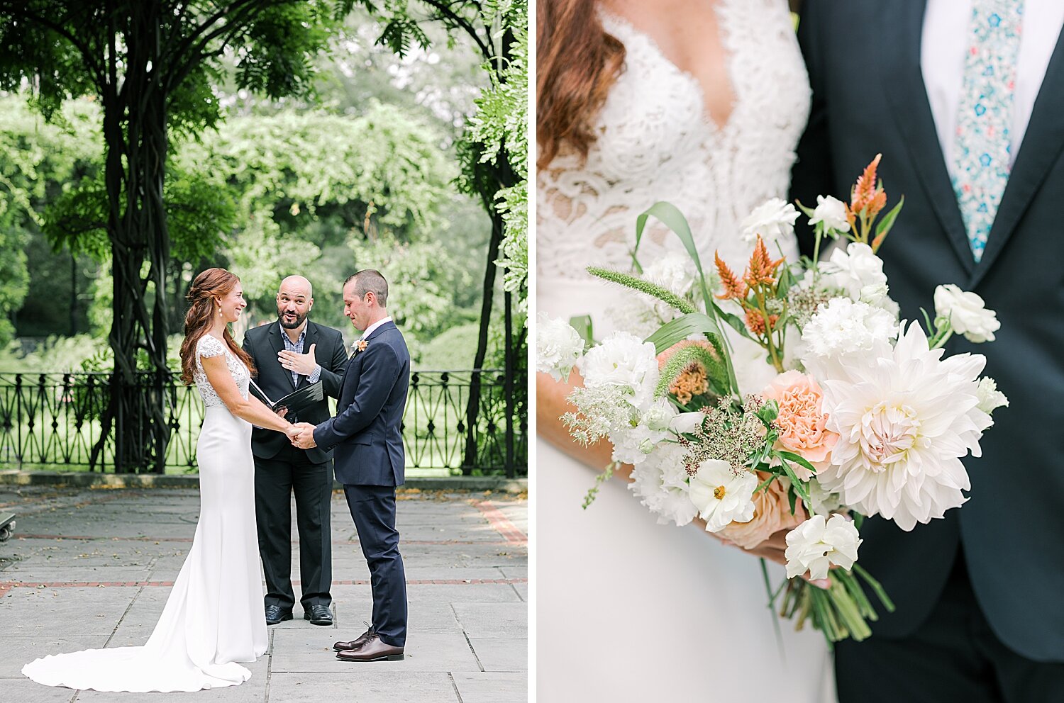 Central Park elopement | Asher Gardner Photography | Elopement at the Central Park Conservatory Gardens