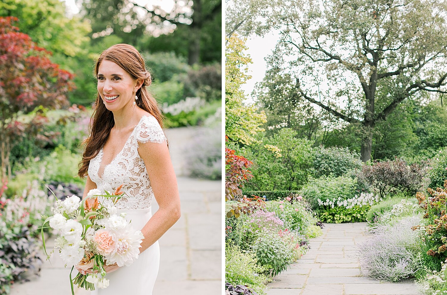bride prepares for NYC wedding | Asher Gardner Photography | Elopement at the Central Park Conservatory Gardens