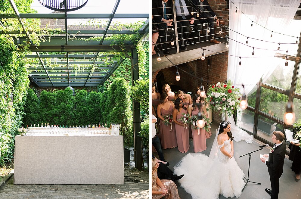 industrial reception at The Foundry | Tri-State area wedding venues photographed by Asher Gardner Photography