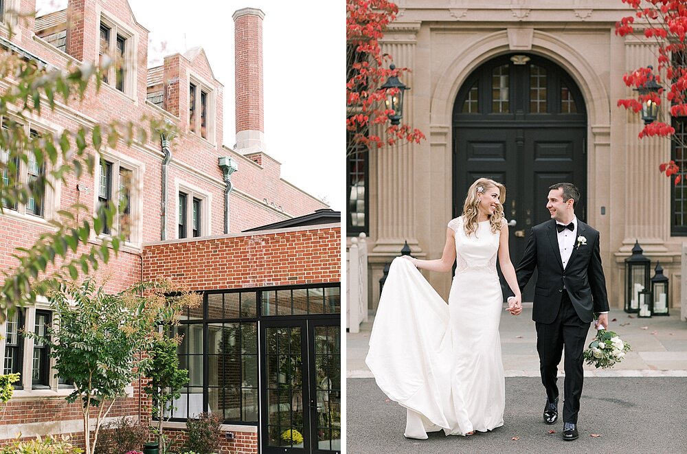fall wedding at Natirar Mansion | Tri-State area wedding venues photographed by Asher Gardner Photography