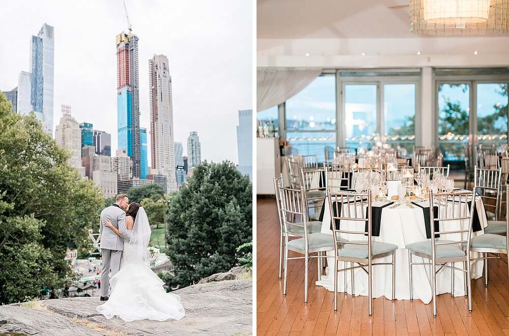 wedding portraits in Battery Park | Tri-State area wedding venues photographed by Asher Gardner Photography