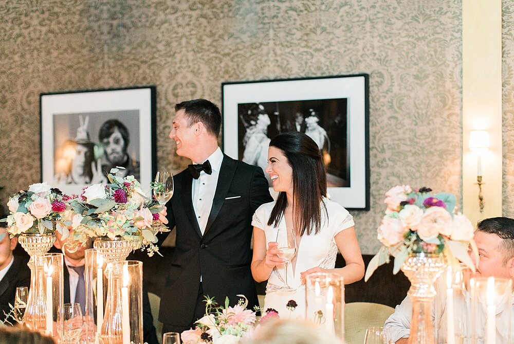 wedding reception at the Carlyle | Tri-State area wedding venues photographed by Asher Gardner Photography