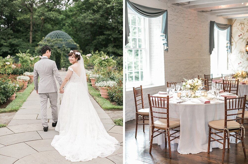 New York Botanical Garden wedding reception | Tri-State area wedding venues photographed by Asher Gardner Photography