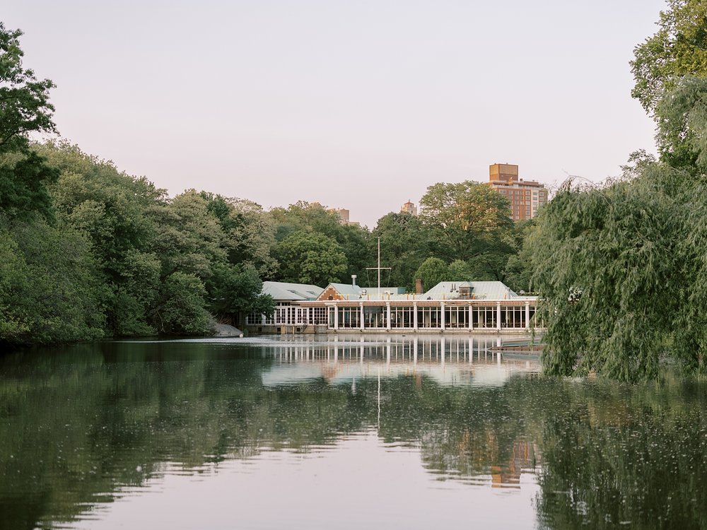 view of the Boathouse in Central Park