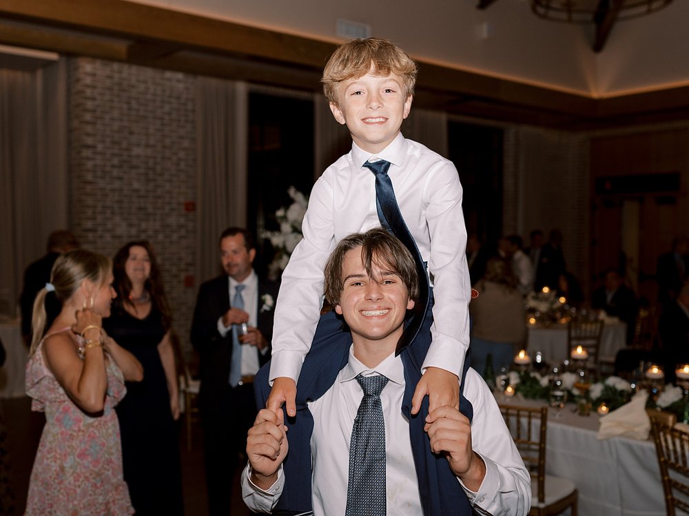 guests dance during Pendry Natirar wedding reception