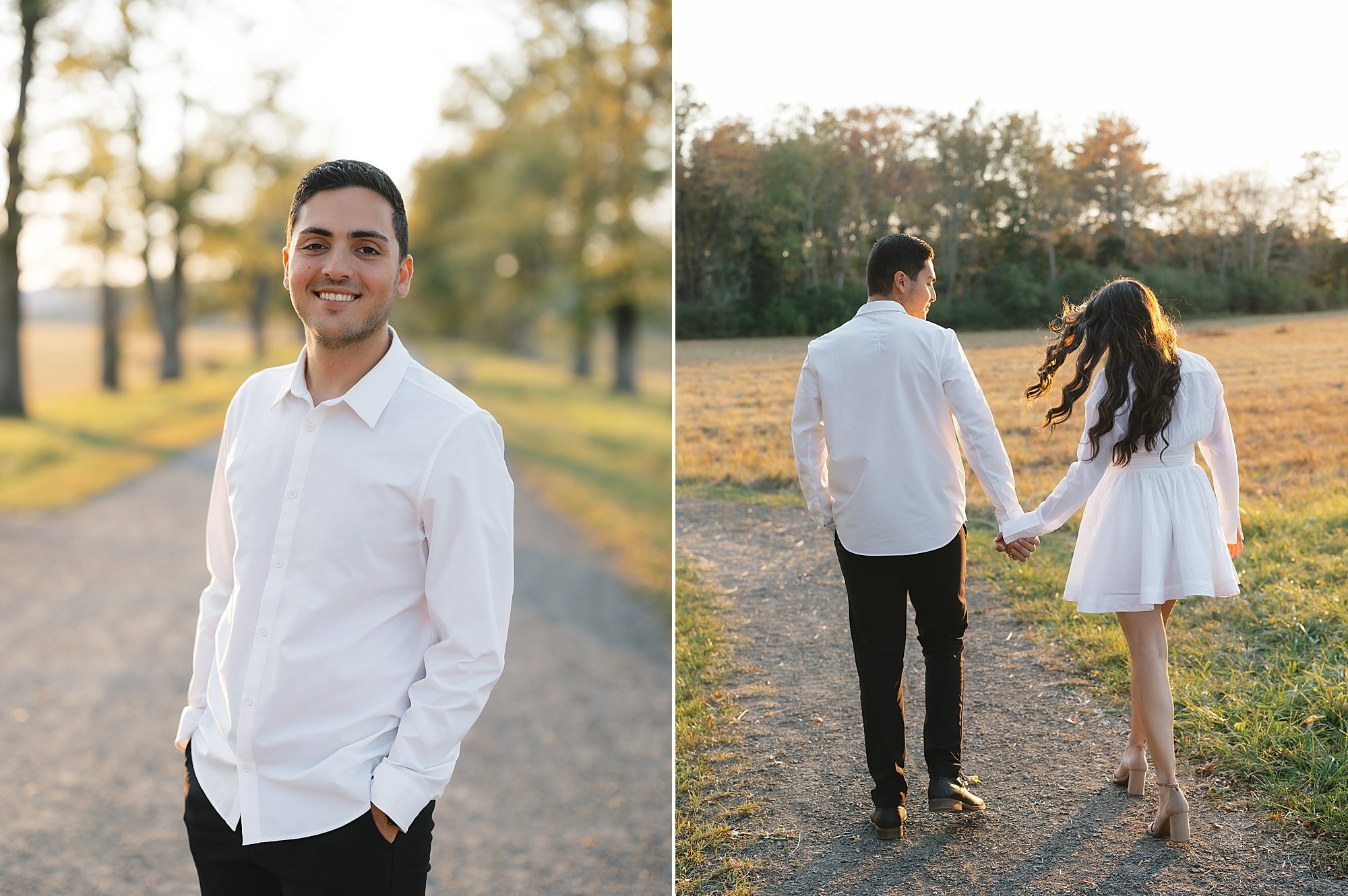 man poses with hands in pockets of black pants