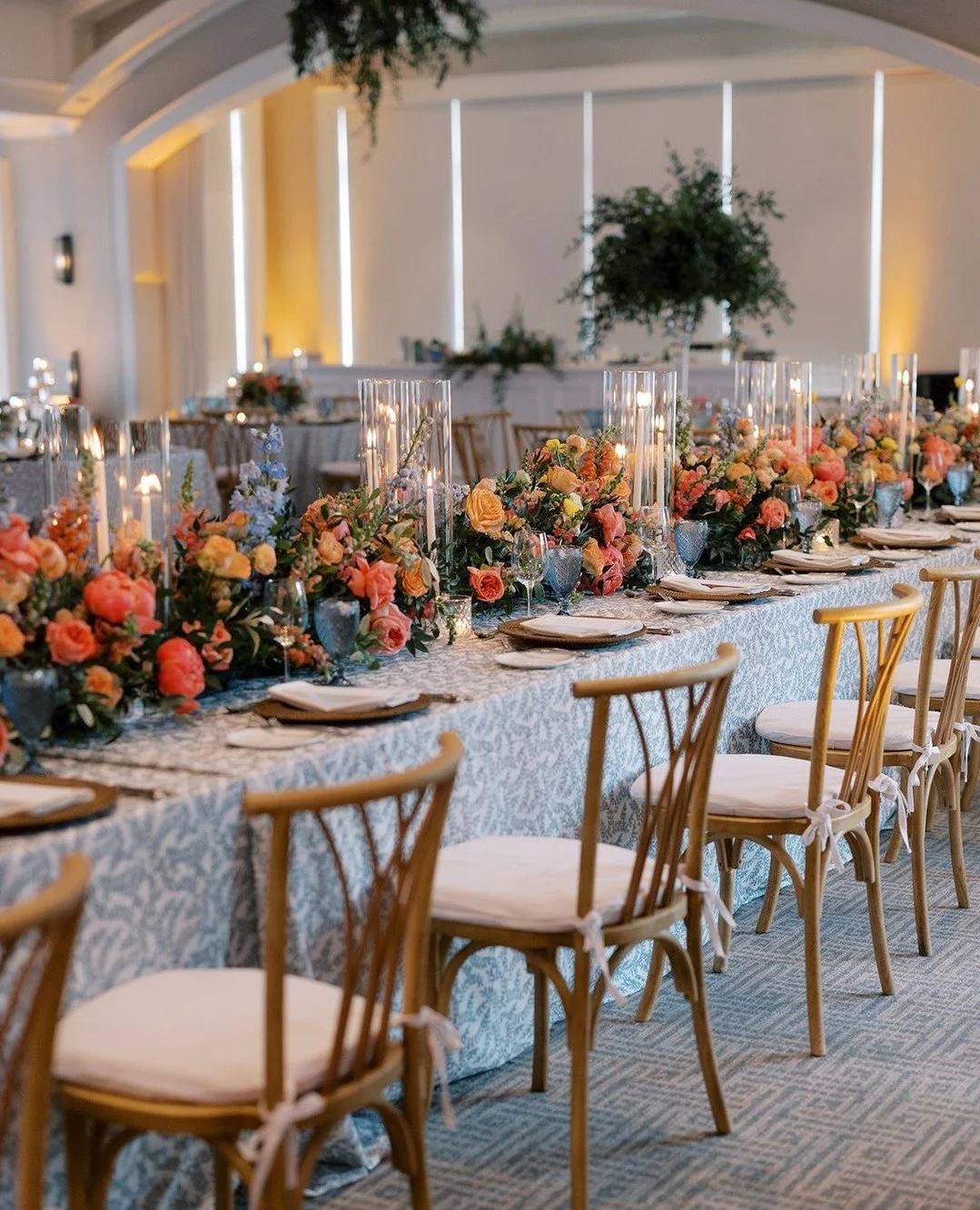 Colorful spring vibes in CT.  Oh, how we love the ease and sophistication of a country club wedding, especially when a couple puts their own unique and modern twist on the design and decor. Throw in amazing entertainment and it's a celebration that e