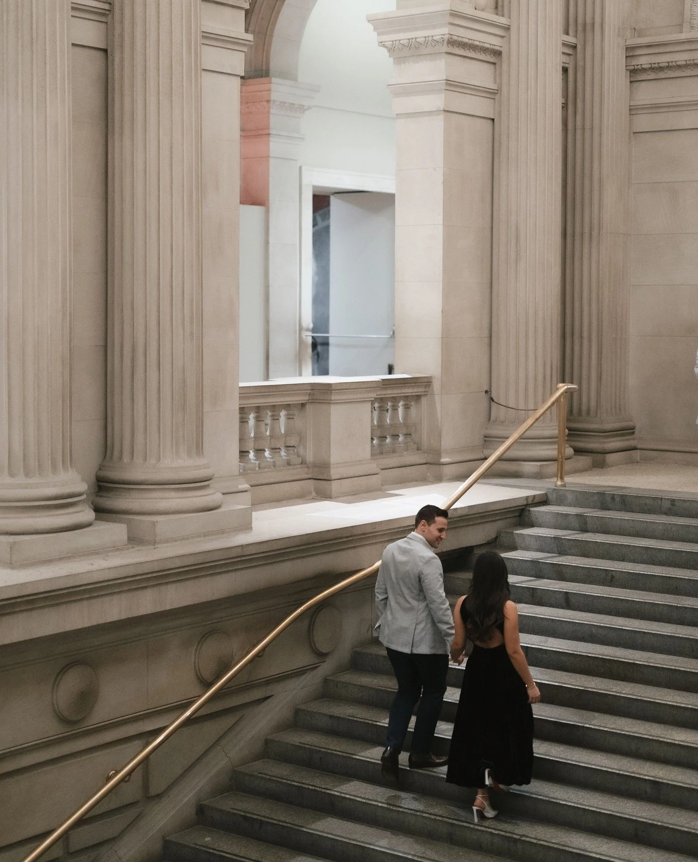One of my favorite spots for engagement (and family) sessions is in and around the @metmuseum. I'm never at a loss for gorgeous light and dreamy architecture to accentuate the day's story. ✨ ⁠
⁠
#nycengagementsession #nycengagement #fineartweddingpho