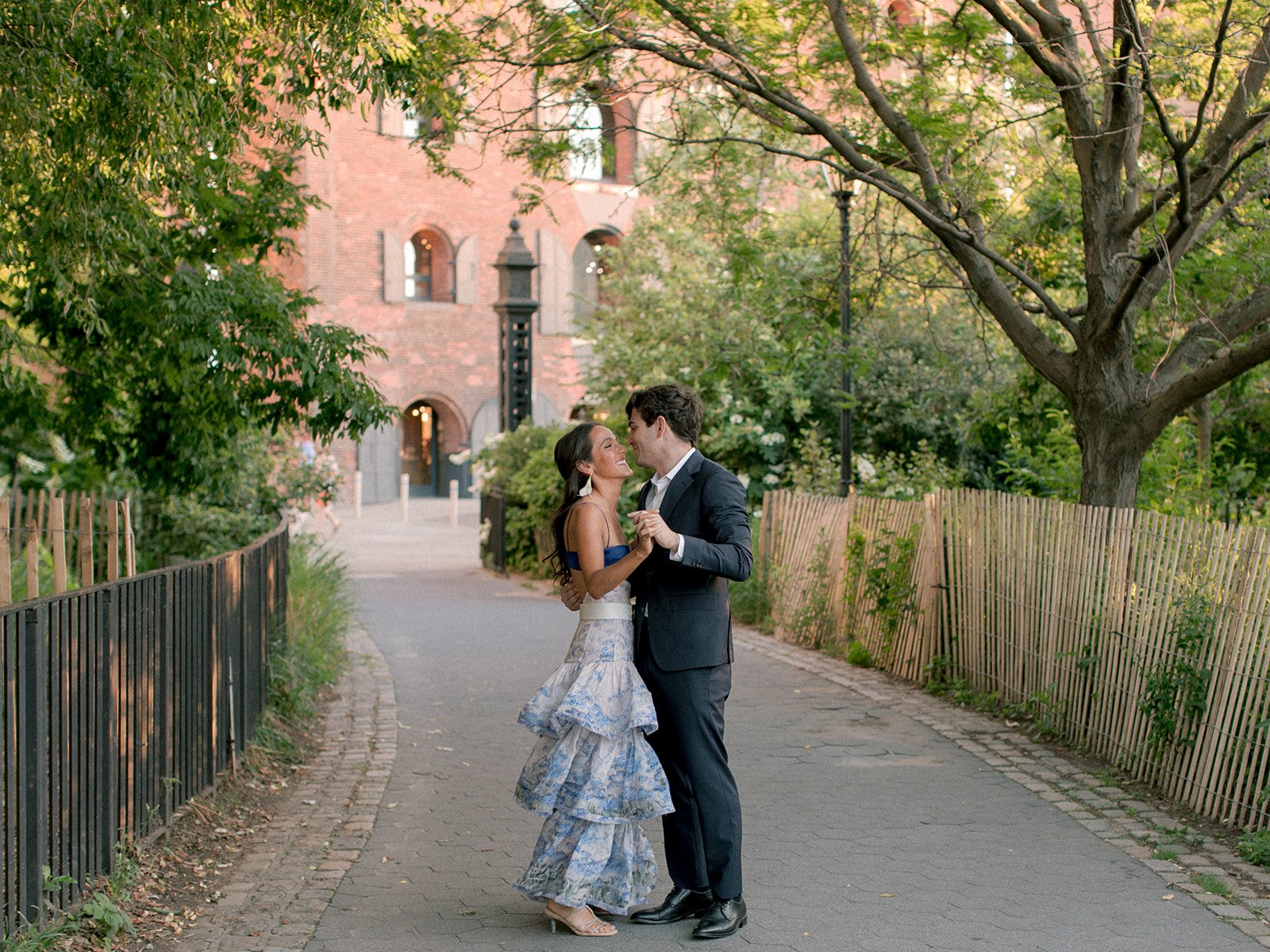 Editorial Brooklyn Engagement Session On Film