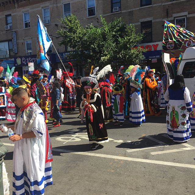 My neighborhood was doing a thing. I didn&rsquo;t really know what the thing was but it involved Mariachi bands and costumes and it was fun.