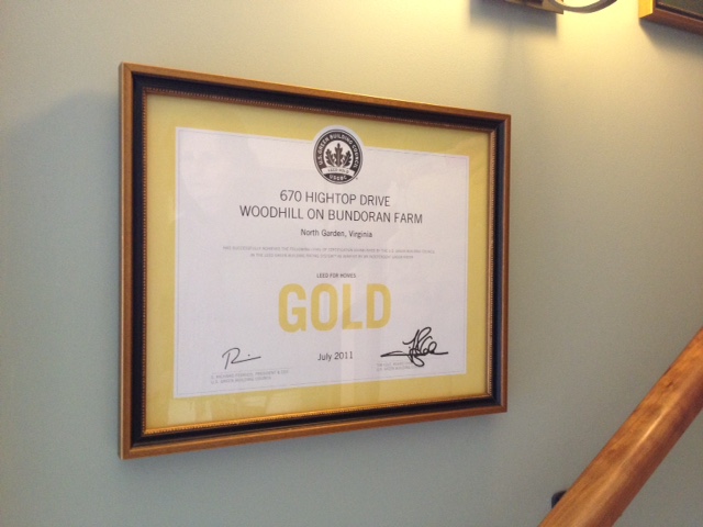  Certified 'Gold' in the LEED for Homes Program 