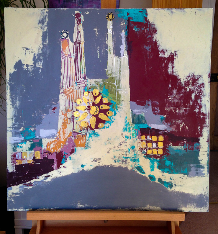"Leave Your Mark, Barcelona" in process #2