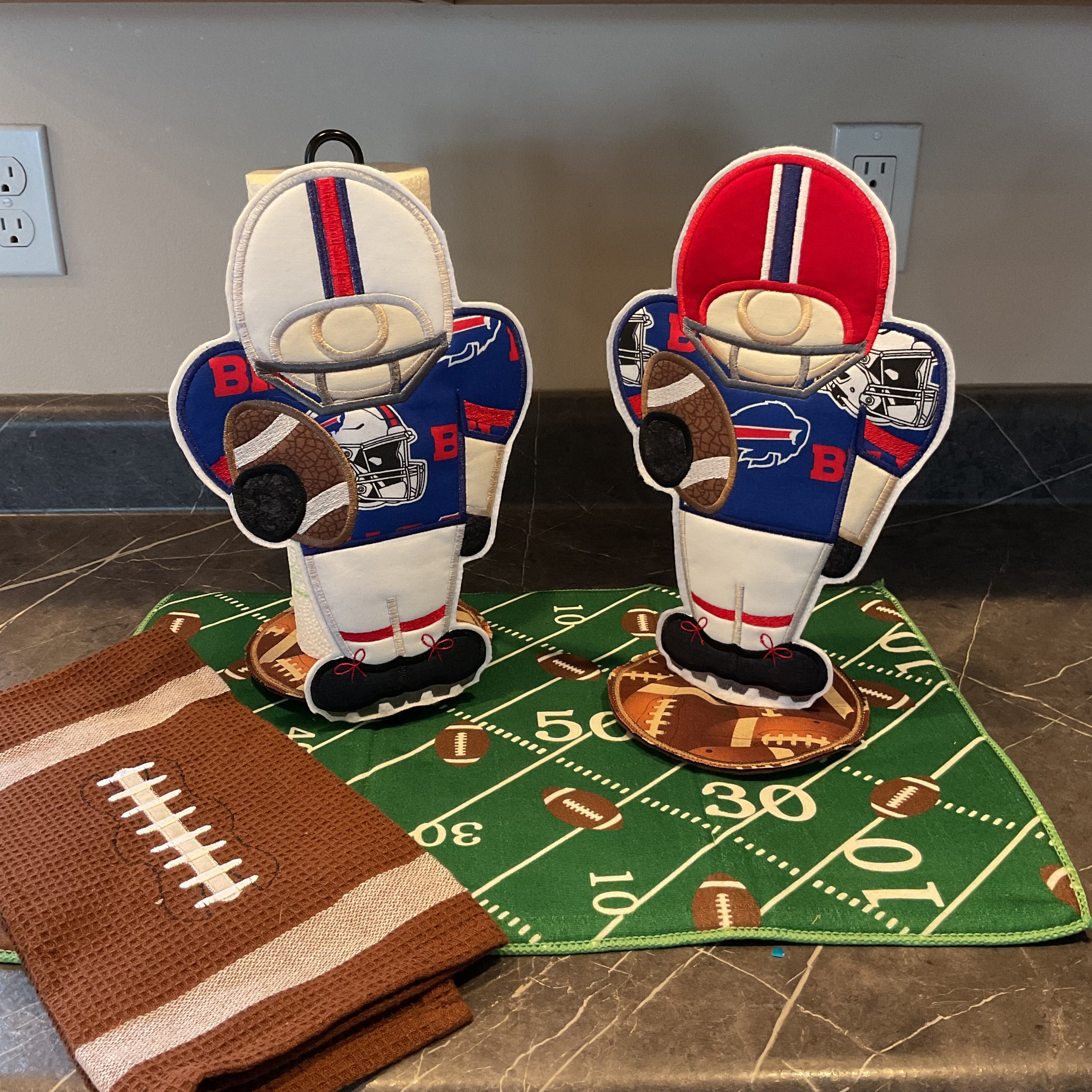 Buffalo Bills Paper Towel Holder Character