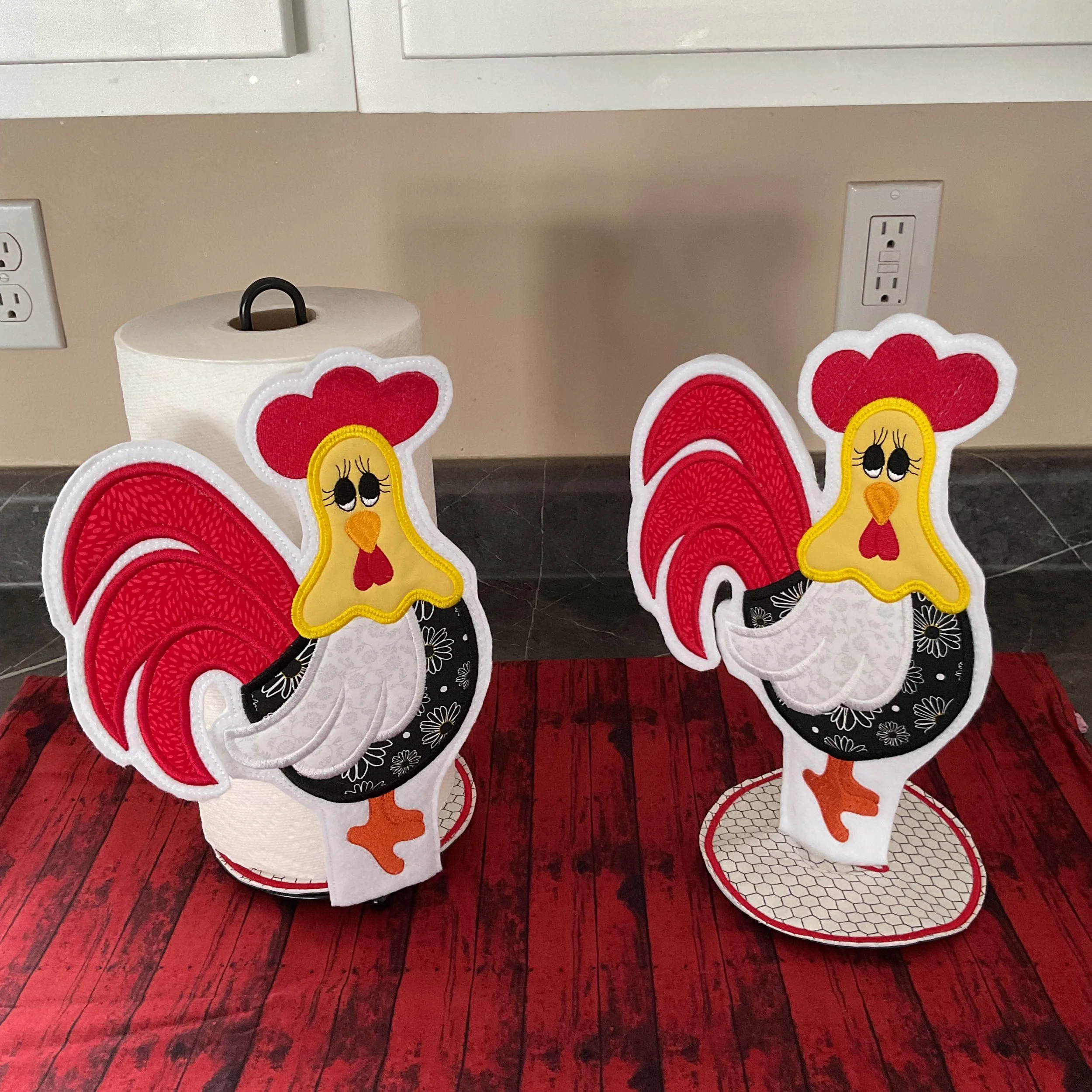 Chicken Paper Towel Holder Character