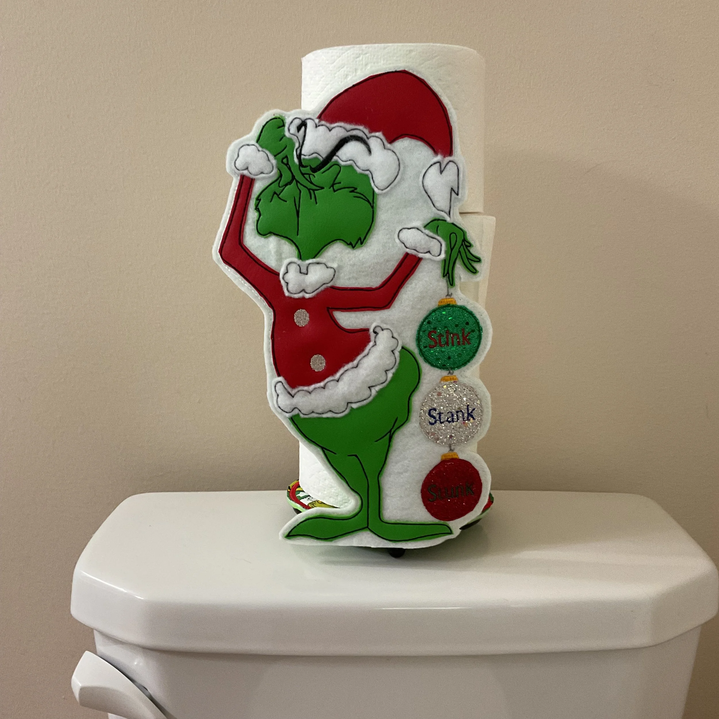 Green Guy Stink Stank Stunk Paper Holder Character