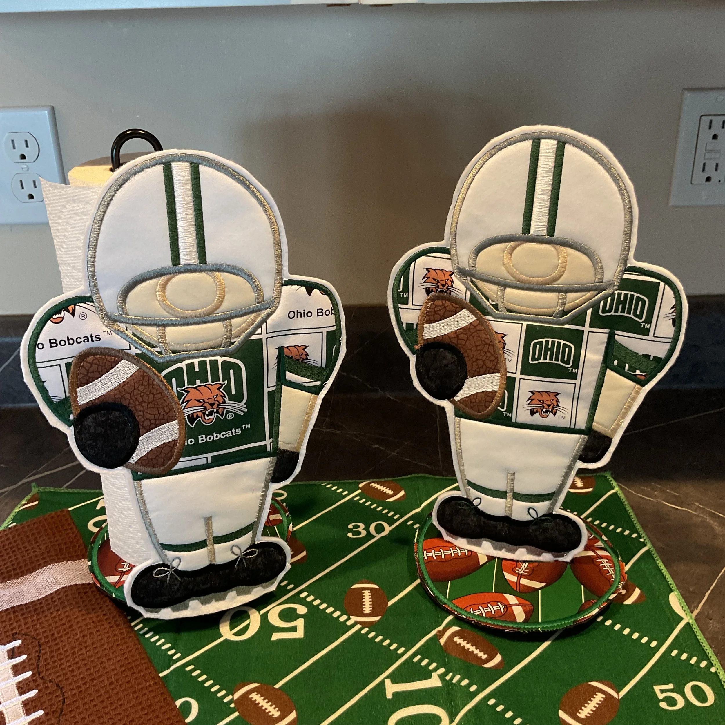 Miami University Paper Towel Holder Character