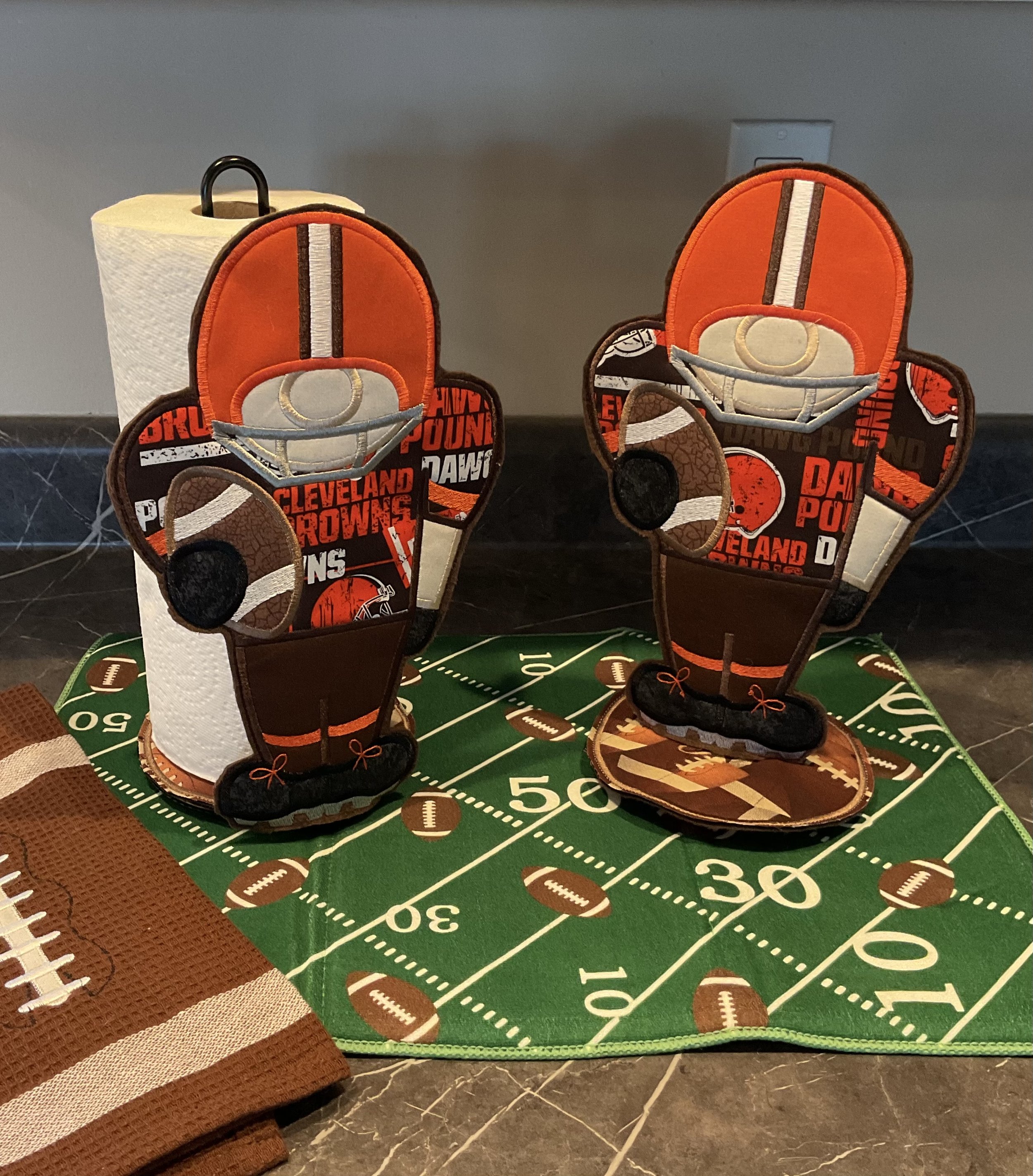 Cleveland Browns Paper Towel Holder Character