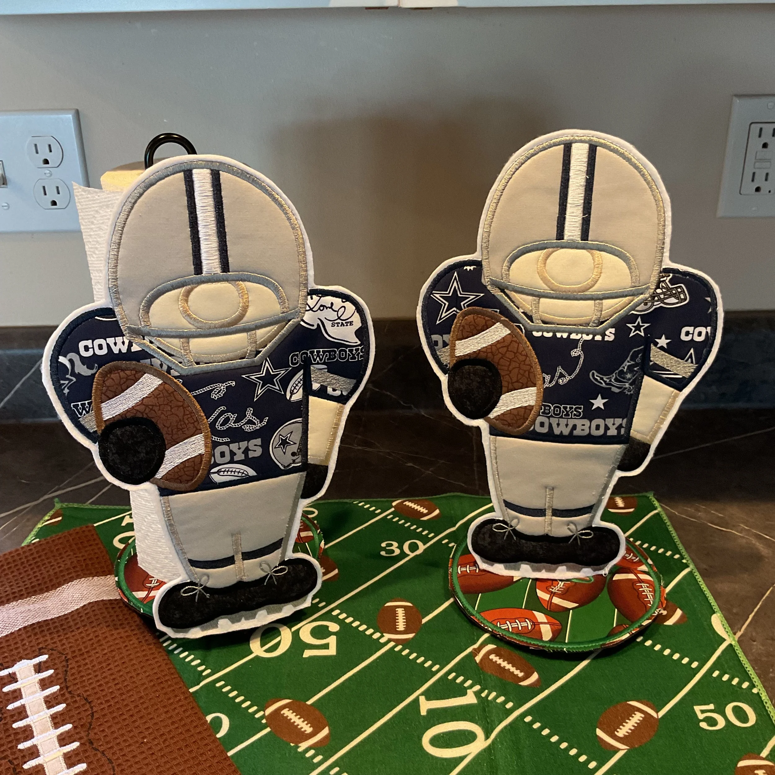 Dallas Cowboys Paper Towel Cover Character
