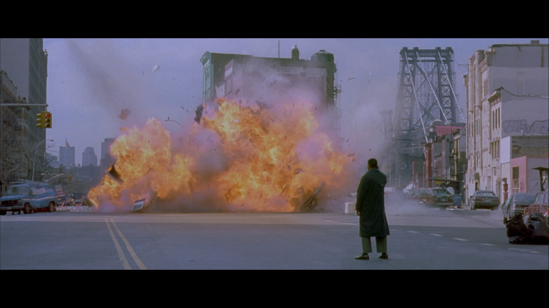 Denzel Washington in The Siege. Copyright 20th Century Fox.