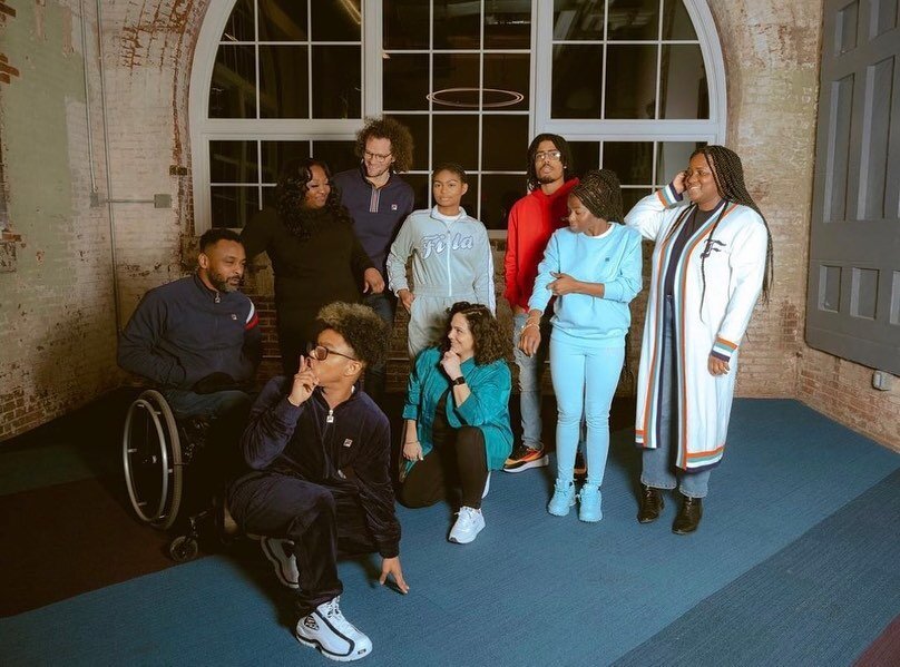 WE DID A COLLAB with @filausa for Black History Month and Women&rsquo;s History Month😱😱! We are excited to share some behind the scenes of the photo shoot. 

Apprentices and staff had the best time working with the FILA team and council member Jasm