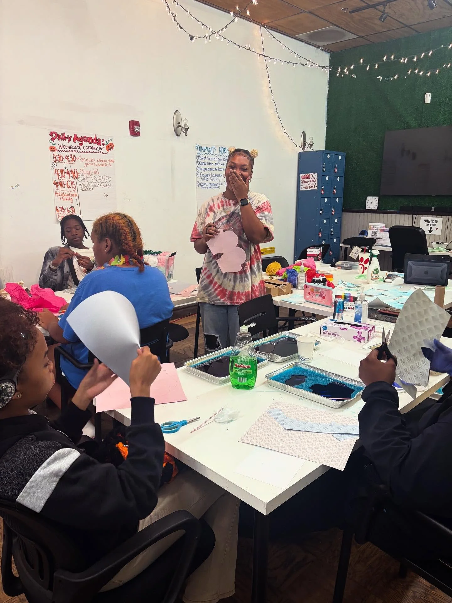 Our studio is buzzing again! ✨ Youth artists are back in session and ready to make, explore, and lead. Stay tuned to see what we create this season. #BYA #YouthLeadTheWay #ArtInAction