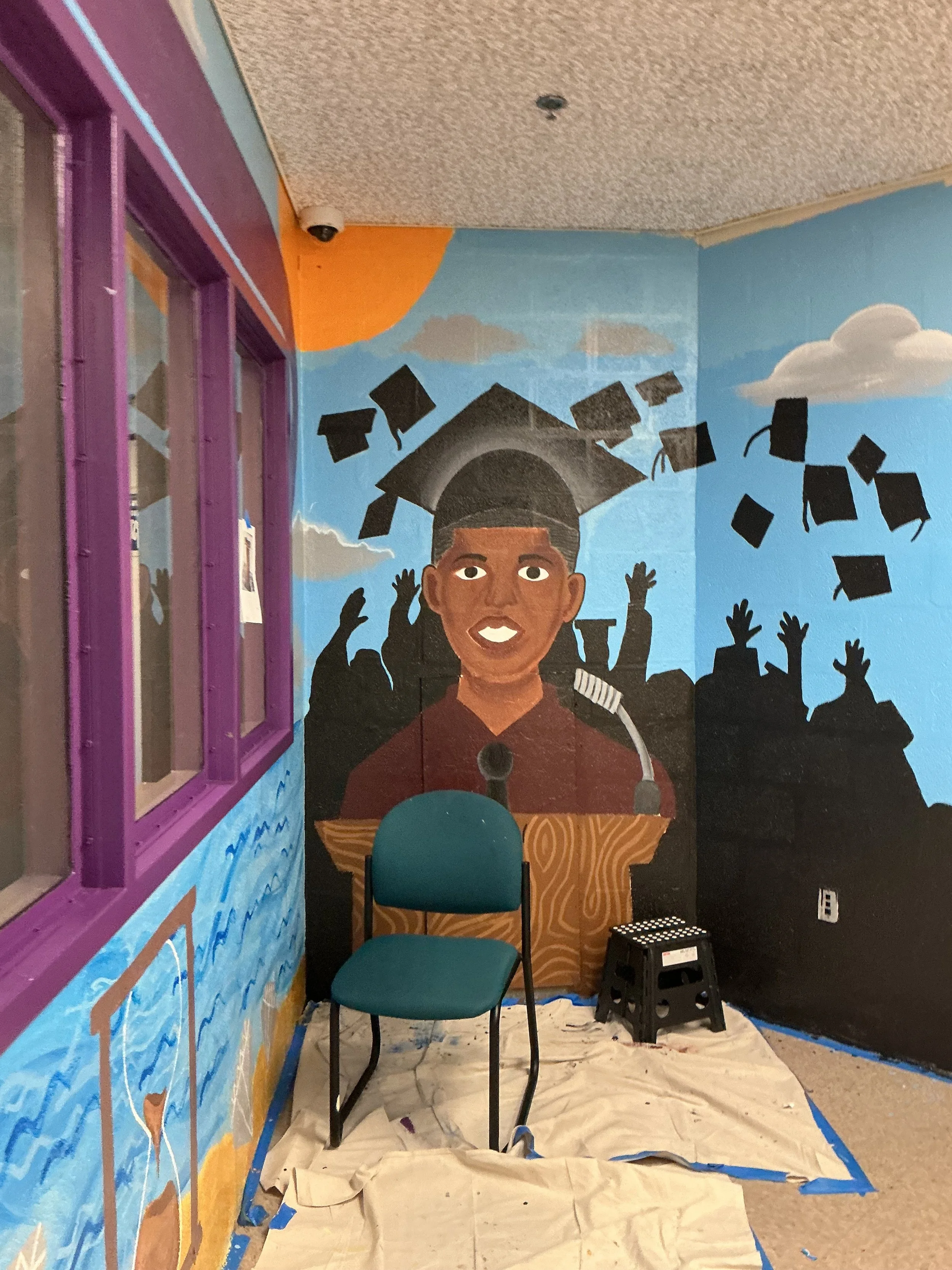 BYA X Department of Juvenile Services Mural Project