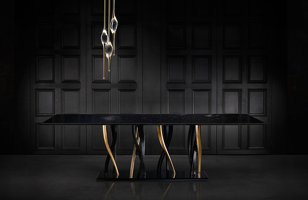 Il Pezzo 8 Marble Table black and gold Il Pezzo Mancante.jpg