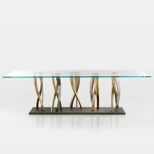 Il Pezzo 8 Glass Table