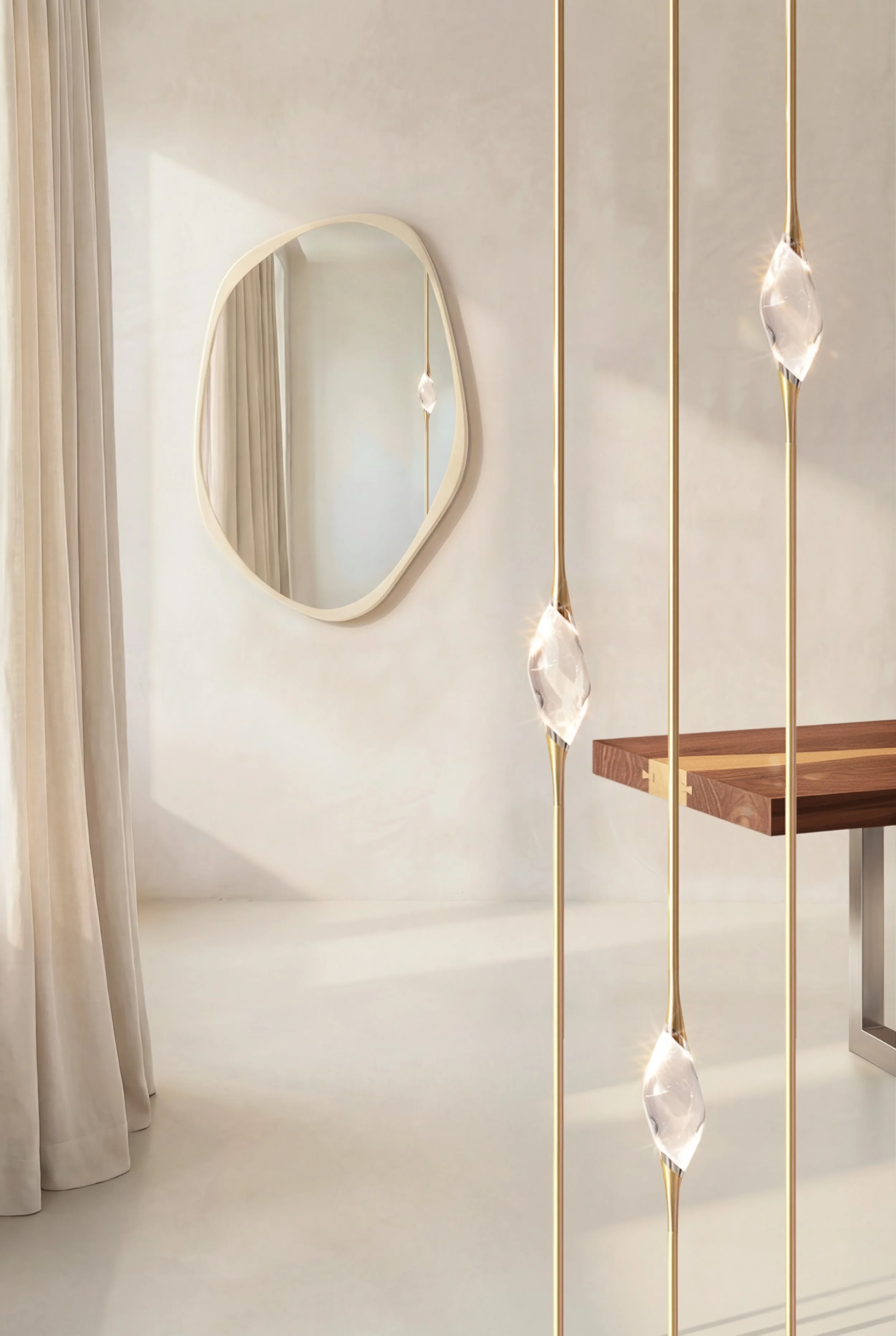 Il Pezzo 12 Floor to Ceiling_satin brass-nickel_tenda.jpg