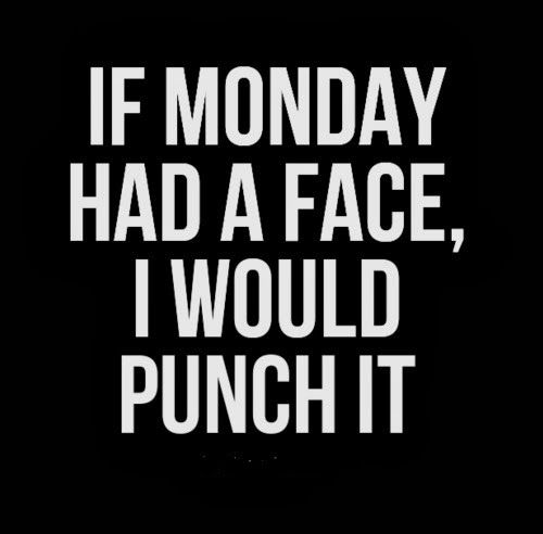 Man Up Monday! #TOOStrong #NeverBackDown
