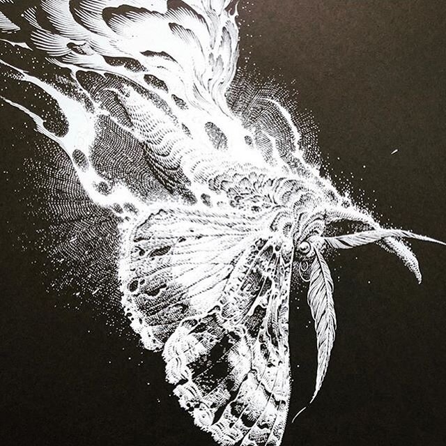 ⁣
In honour of National Insect Week here in the UK I thought I&rsquo;d have a rummage through my Inspiration Files to share some of my very favourite insect pieces from some of my very favourite artists 🖤🐜🖤
⁣⁣
Artists of the above pieces listed in