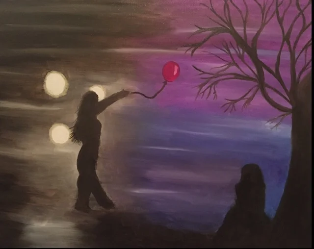 Promenent au Clair de Lune