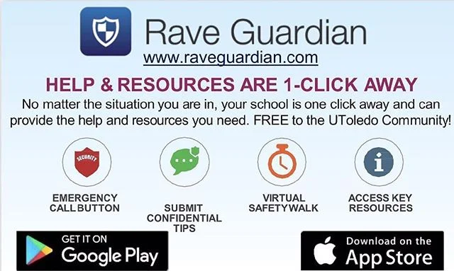 This app is a great idea to stay updated about what’s going on on campus & to stay safe! Download it for FREE on your app stores/ google play stores
