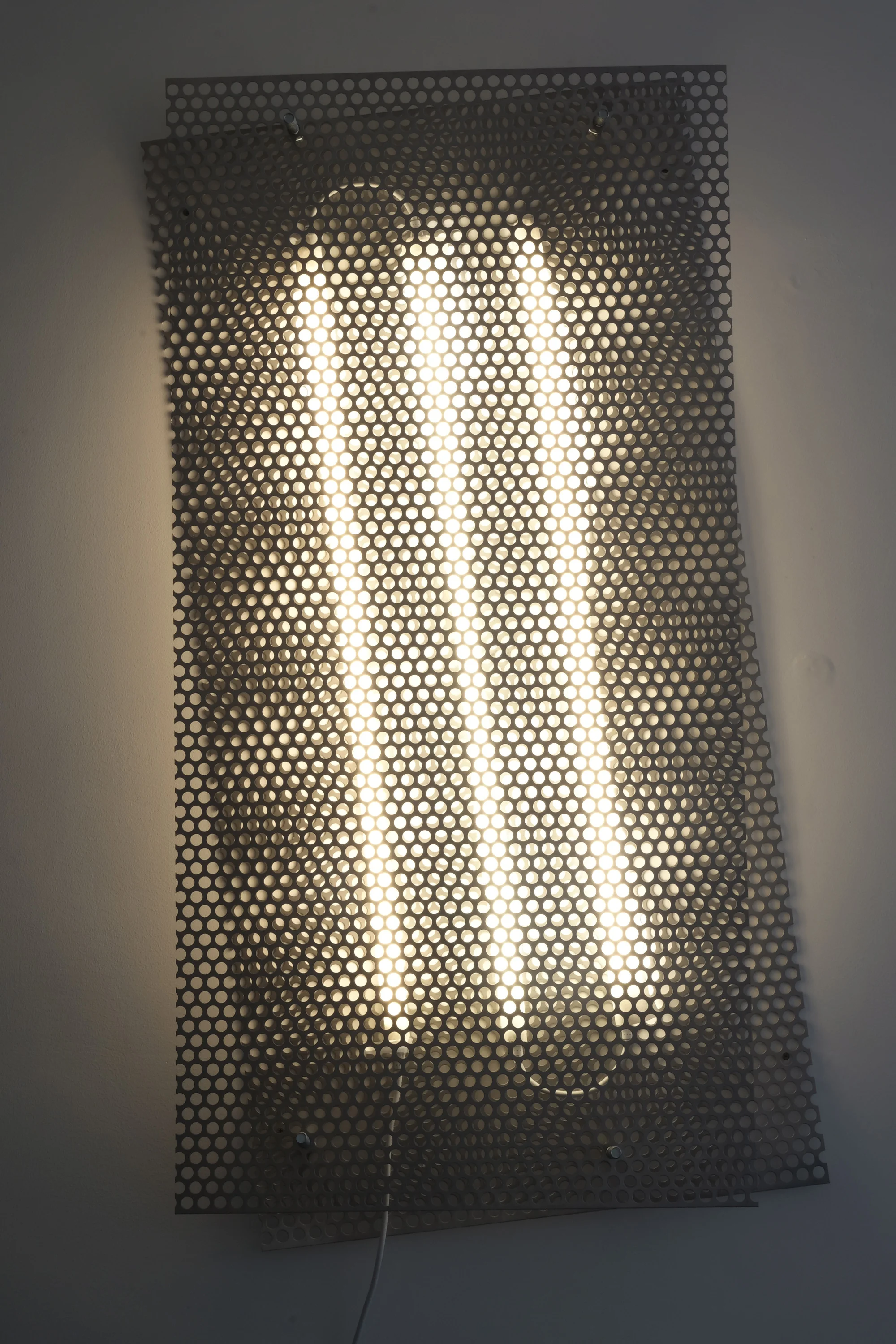 street lights (on)