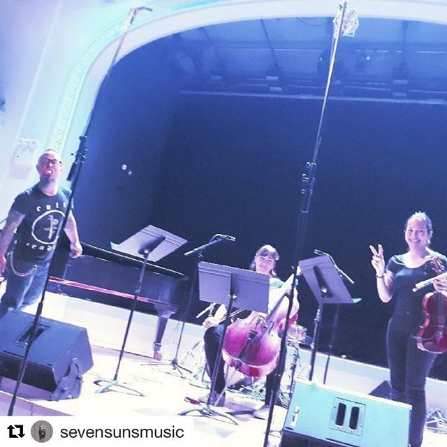 🔥🌶🔥🌶 #Repost @sevensunsmusic with @get_repost
・・・
Thanks everyone for coming out to @roulette_intermedium last night! @kittypalroy @cellofly @dethviolin bringing the 🔥🔥🔥🔥🔥#avantmetal #stringcore #punkhardcore #metal #azn 📸 @bobby.crumbcakes