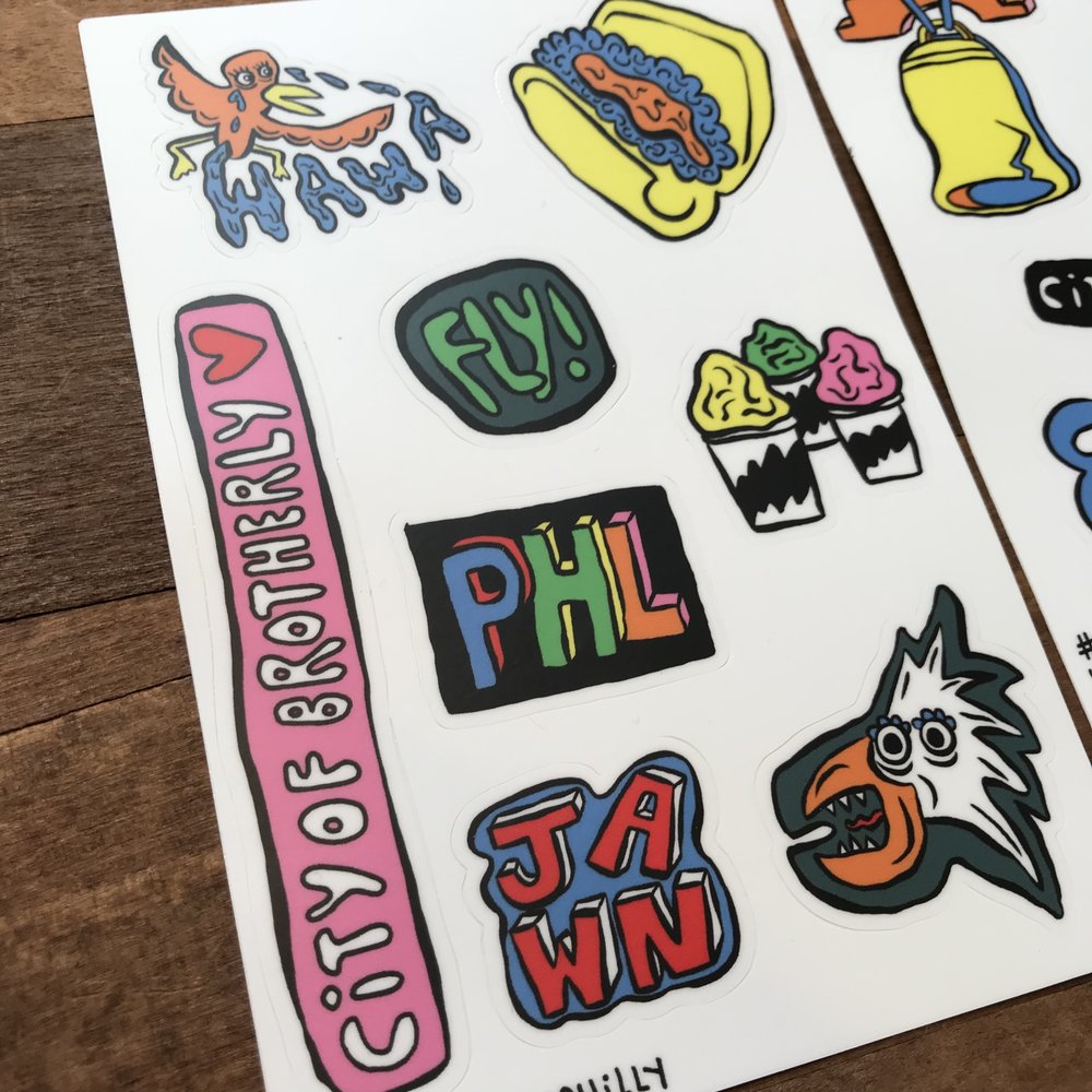 Philly Sticker Packs — Philadelphia Independents