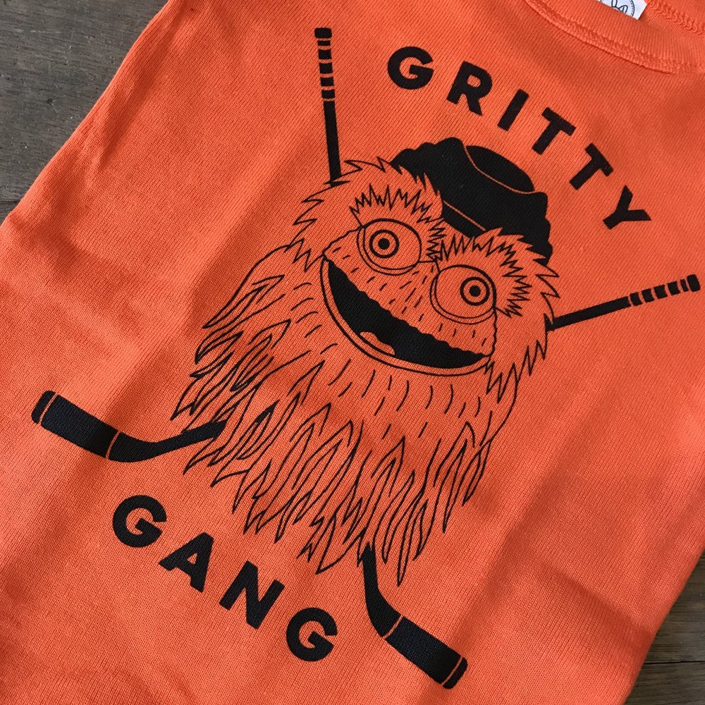 Philly Keep it Gritty Hockey Mascot Kids T-Shirt