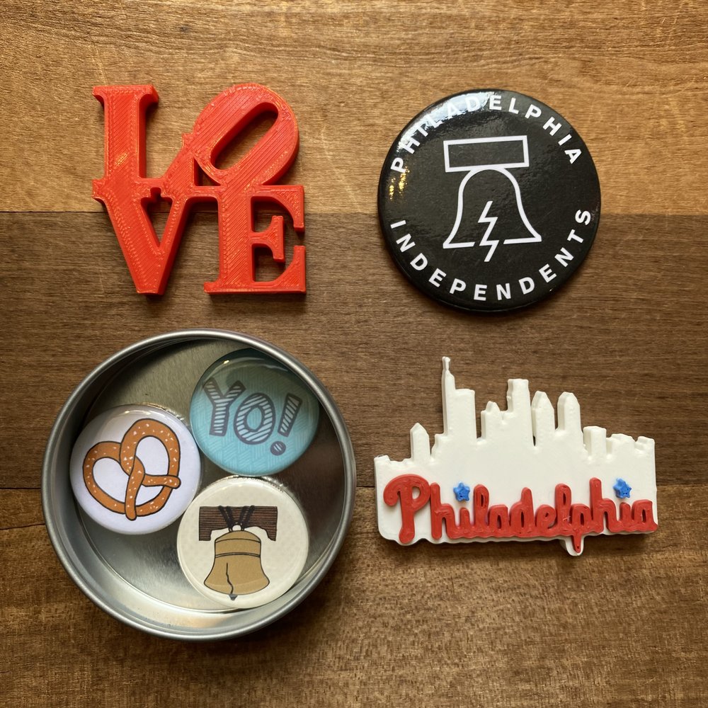 Philly Landmark Coasters — Philadelphia Independents